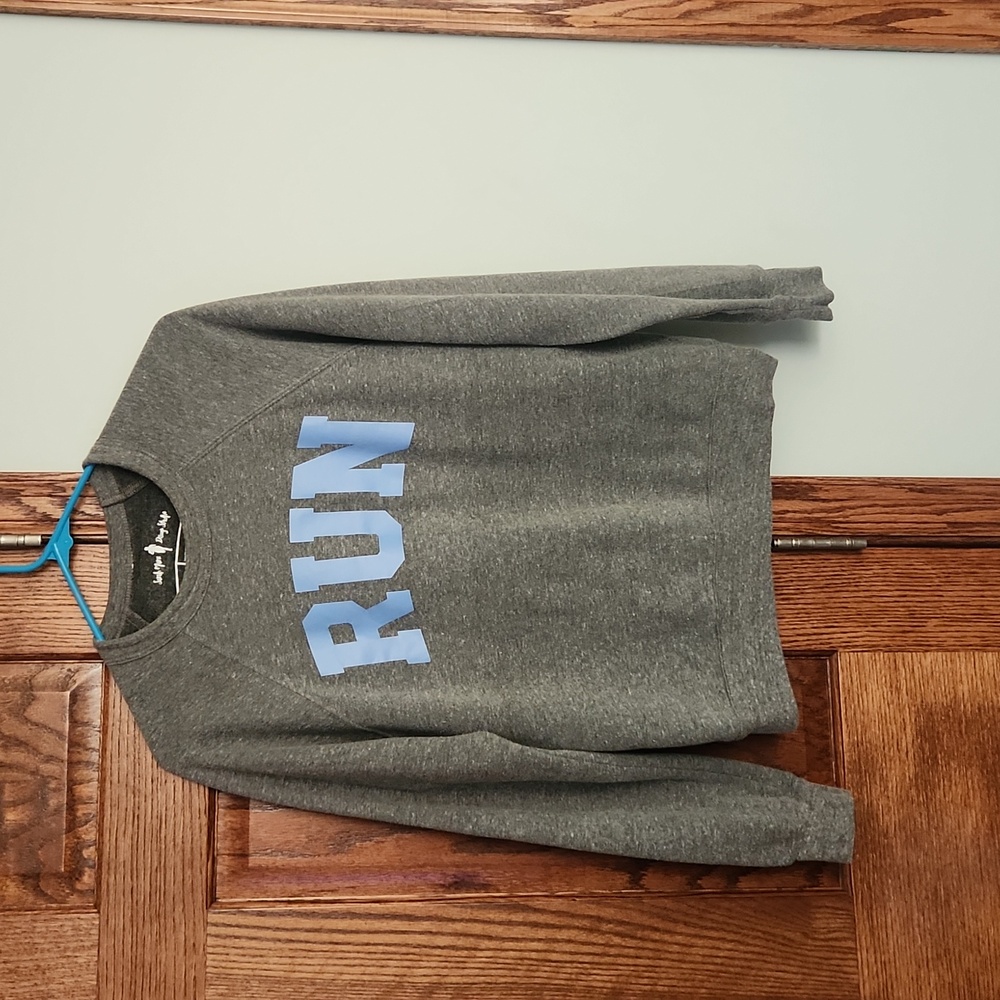 Grey run sweatshirt